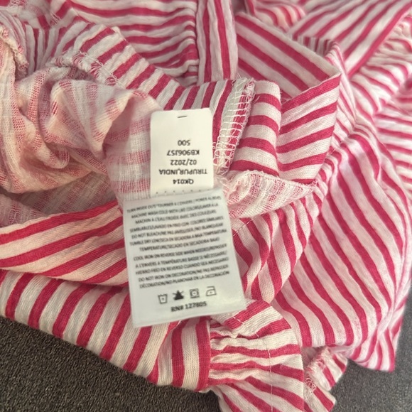 Jessica Simpson Striped Ruffle Top - Picture 5 of 5